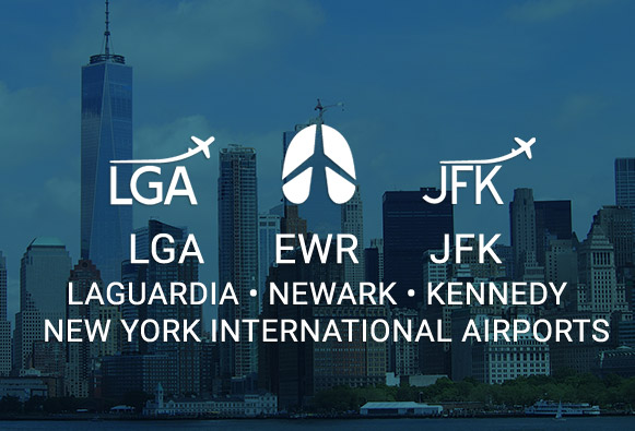 barons bus airports new york skyline lga ewr jfk