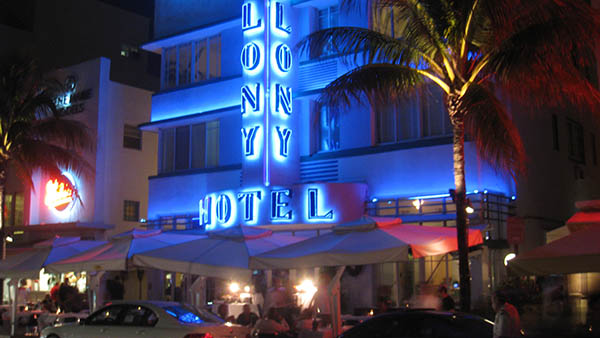 charter bus miami beach south beach colony hotel